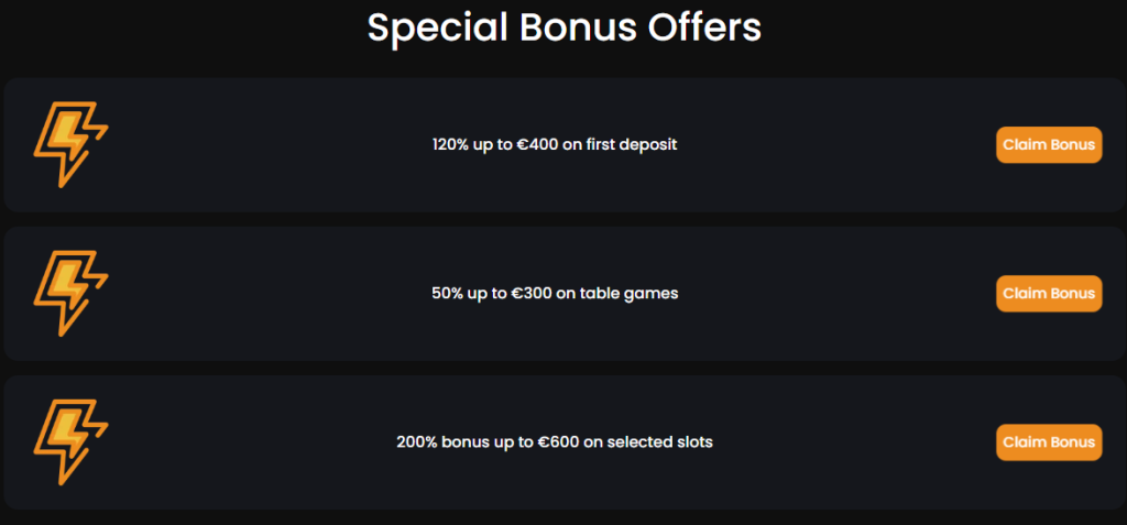 Instant Casino Bonus Instant Casino Bonus